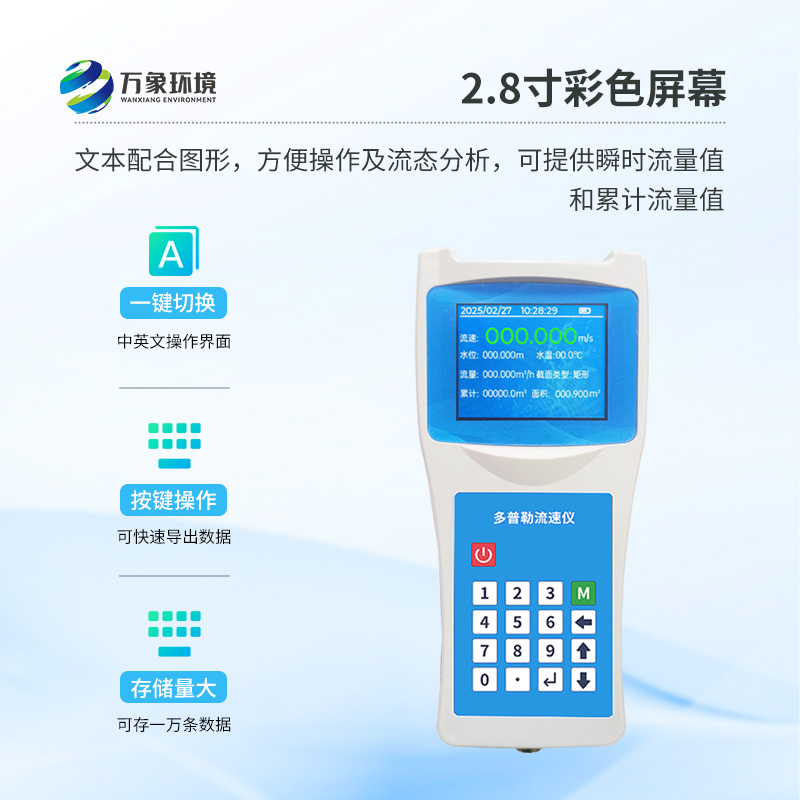 便攜式多普勒流速流量儀，適用于多種領域嗎？